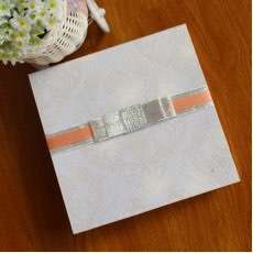 Hardcover Box Customized Embossing Invitation Made in China